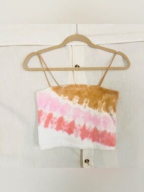 American Eagle Outfitters Tie Dye Skinny Strap Tank Top